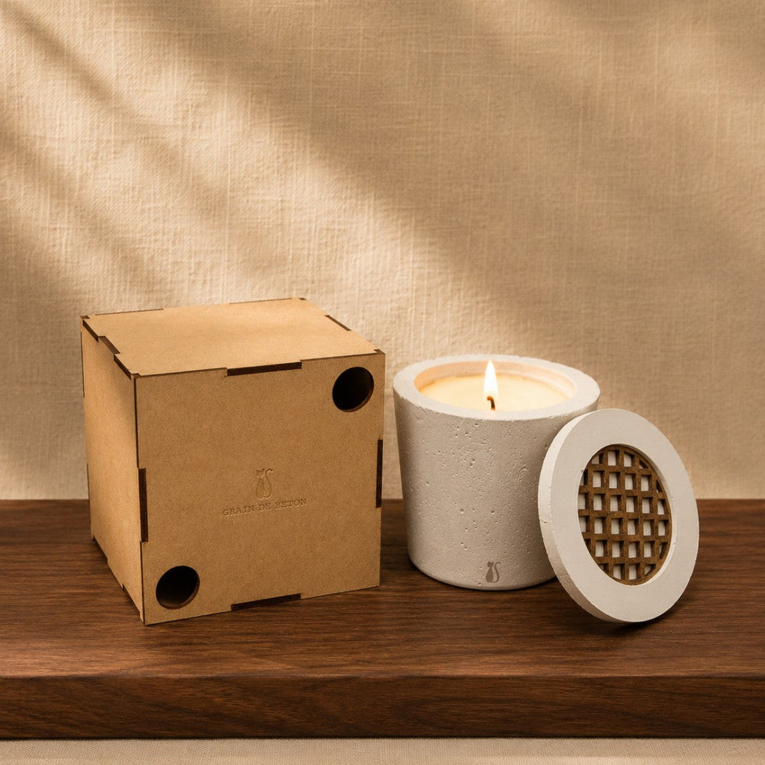 Pure Déco : quand le béton rencontre le bois
