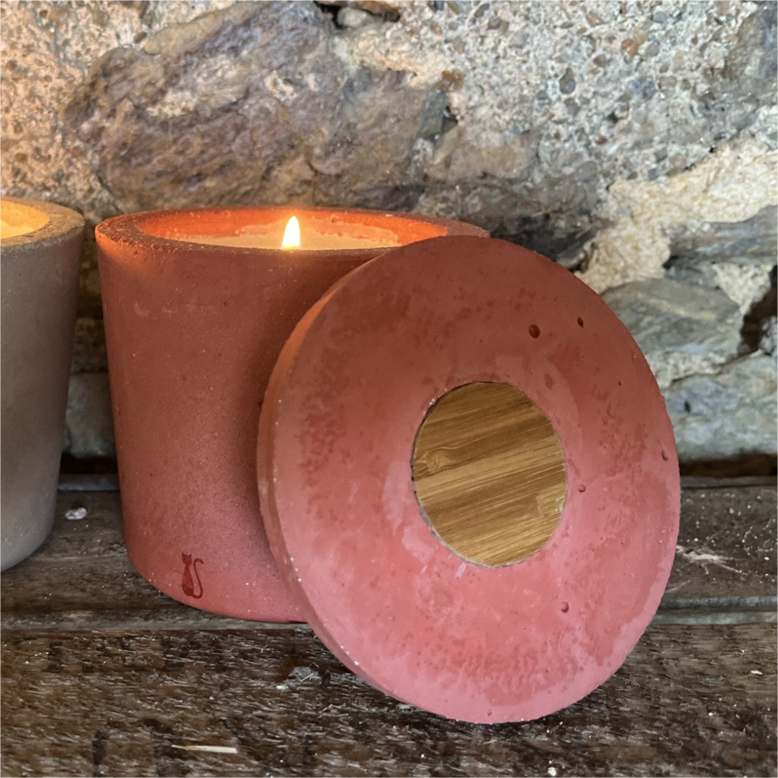 Ambiance Bougie Brique