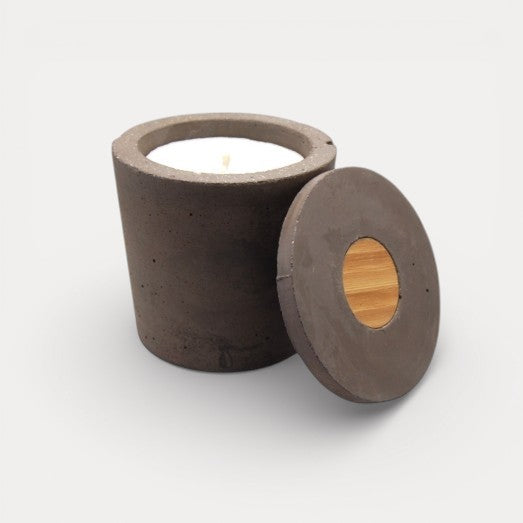 Bougie Classique Béton Marron